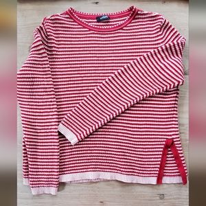 Max & Co. cute red and pink knitted top